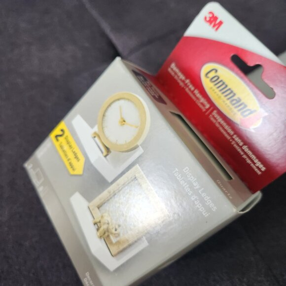 3M Command Display Ledges - New Sealed Box * Tablettes Command M – Neuf, scellé - Picture 2 of 5